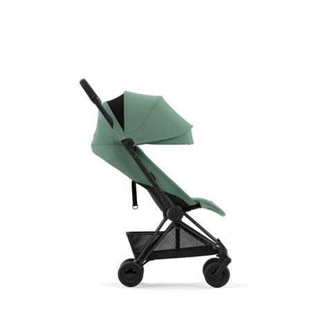 Cybex Stroller Coya Matt Black Frame - Leaf Green – The Moms Darling ...