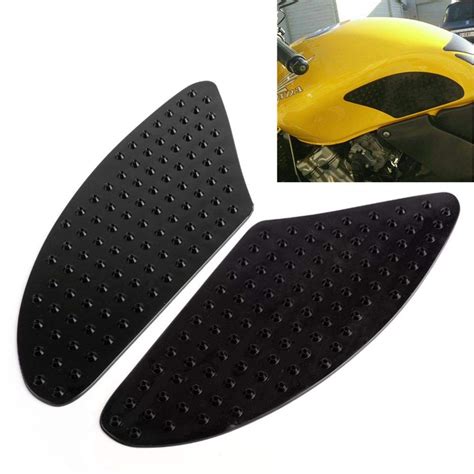 STHIRA® 2Pcs Motorcycle Gas Tank Rubber Pads, Gas Fuel Knee Grips, Fuel ...