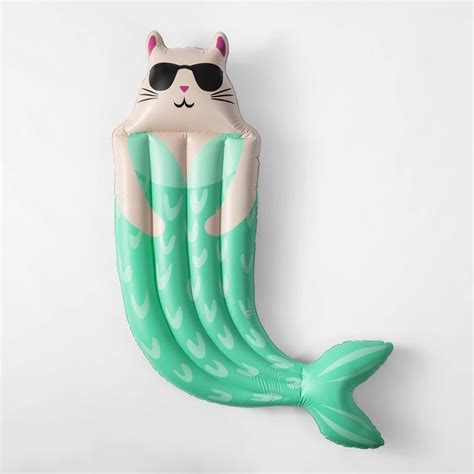Target Sun Squad Mermaid Cat Pool Float | POPSUGAR Family