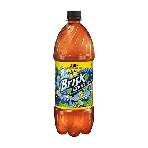 Brisk Lemon Flavor Iced Tea, 33.8 fl oz