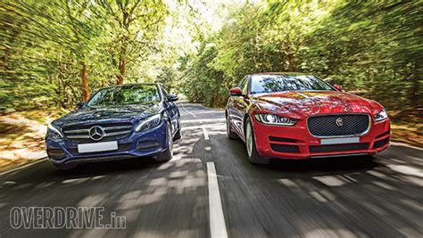 Comparo: 2016 Jaguar XE petrol vs Mercedes-Benz C-Class petrol - Overdrive