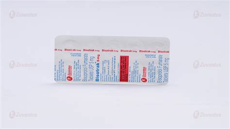 Bisotrak 5mg Tablets | Cardiology | Bisoprolol Fumarate