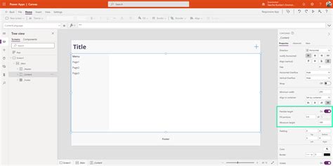 HTML/Text Control Height in Canvas Apps 的图像结果
