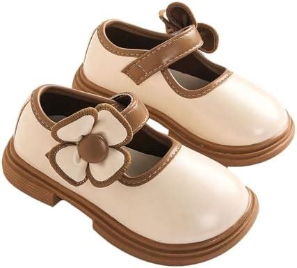 Hopscotch Girls Floral Bow Applique Mary Jane In Cream Color For, UK ...