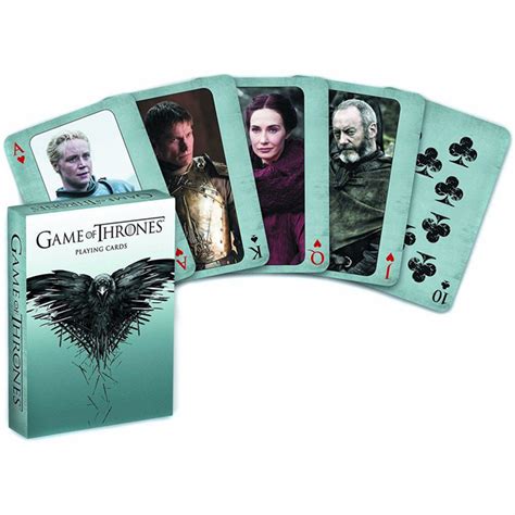 Game Thrones Poker Jon Snow Stark Daenerys Targaryen Dany Dragon Mother ...