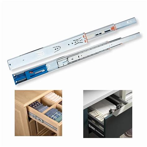 Godrej Drawer Channel | Soft Close Drawer Channel Length - 16-inch,35kg ...