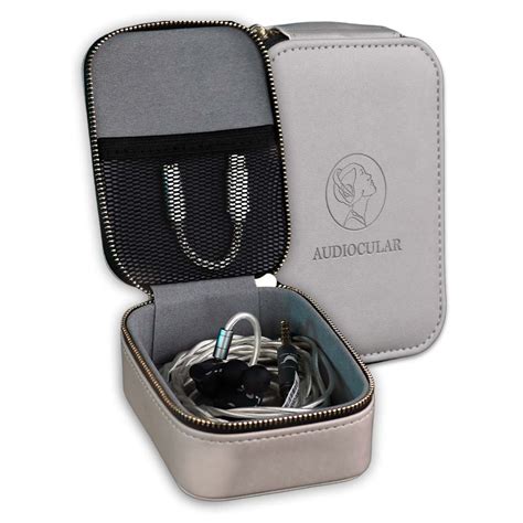 AUDIOCULAR LUXE Premium Storage Case For IEMs, Cables & Accessories ...