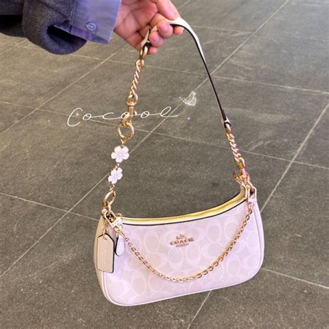 NWT Authentic Coach teri shoulder bag CA548 Glacierwhite color in 2025 ...