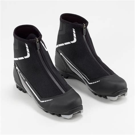 Classic Cross-Country Skiing Boots – XC S 150 - Black - Inovik - Decathlon