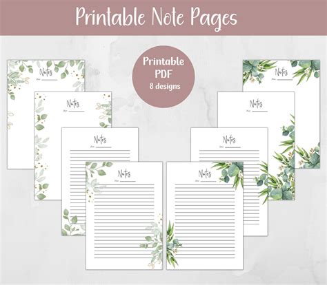 Image result for Printable Planner Sheets Notes