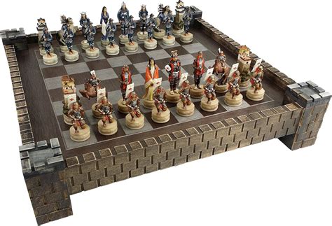 HPL Japanese Samurai Chess Set with Castle Fortress India | Ubuy