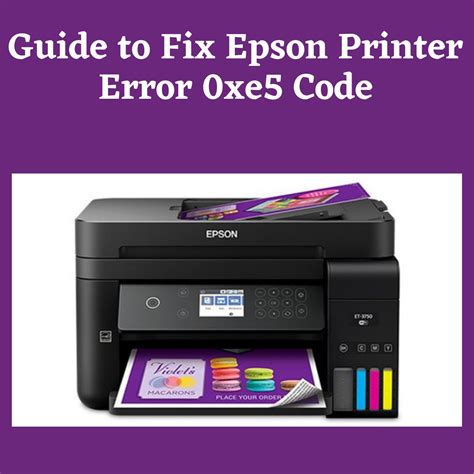 Image result for Epson Error Code 0X10