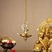 Buy Brass Hanging Peacock Annam Pakshi Oil Lamp Vilakku - Budhshiv.com