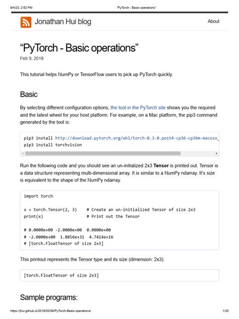 Image result for Pytorch Basics