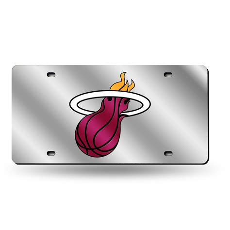 Miami Heat Laser Cut License Plate - Walmart.com