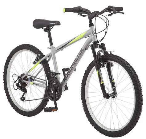 Roadmaster Granite Peak Boy's Mountain Bike, 24" wheels, Silver – Walmart Inventory Checker ...