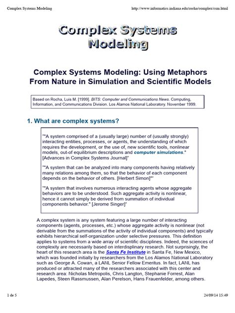 Simulation of Complex Systems 的图像结果