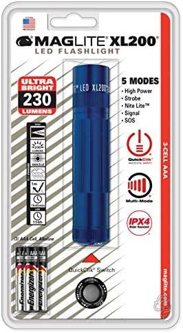 Maglite ML300LX LED 3-Cell D Flashlight, Matte Black : Amazon.in: Home ...