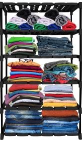 Pali 1 Door 6 Shelf Open Plastic PVC Collapsible Wardrobe Price in ...