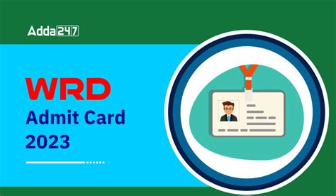 WRD Hall Ticket 2023 Out, Admit Card Link @wrd.maharashtra.gov.in