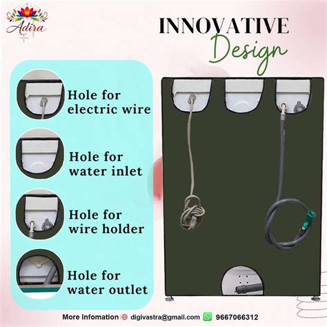 Adira Front Loading Washing Machine Cover for 8 to 9 Kg Price in India ...