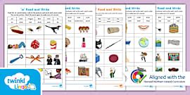 Phase 3 Read & Write Activity Pack | Read At Home 3 Letters