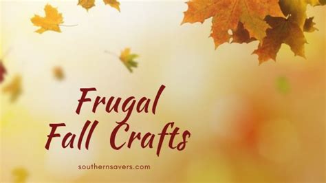 Frugal Fall Craft Ideas :: Southern Savers