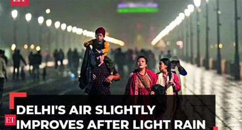 delhi air quality: Delhi's air quality sees slight improvement after ...