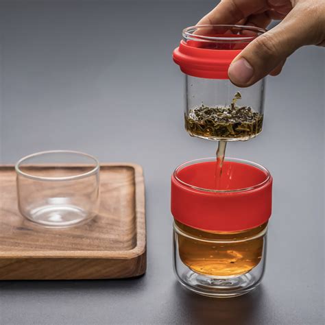 Glass Travel Teapot Set Online - Premium Tea Pot | Nestasia
