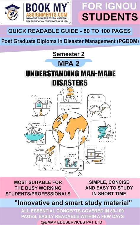Buy IGNOU MPA 2 Understanding Man-made Disasters Study Material For ...