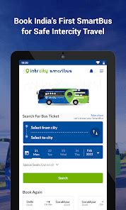 IntrCity: Bus Ticket Booking – Apps on Google Play