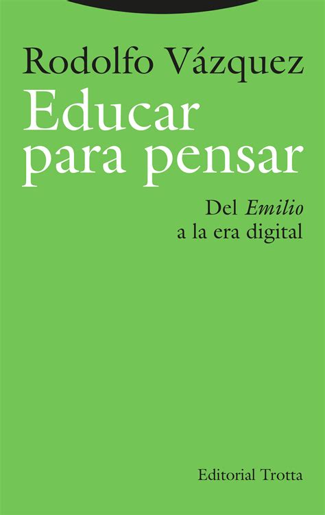Educar para pensar | La Fuga Librerías