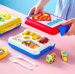 Flipkart.com | The Vogue Nation Build On Bricks Lunch Box 4 ...