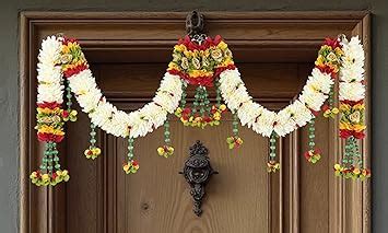 Buy Daedal crafters Crystal Hanging Artificial Flower Toran for Main ...