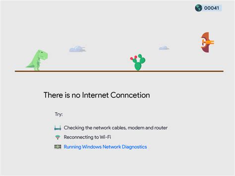 Image result for Chrome No Internet Connection