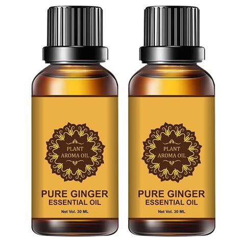 HUG PUPPY Belly Drainage Ginger Oil,Tummy Ginger Drainage Massage ...
