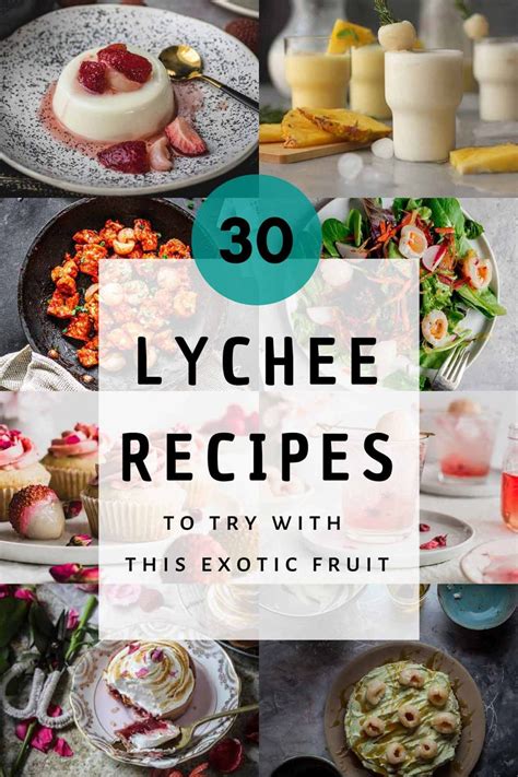 Lychee Recipes 的图像结果