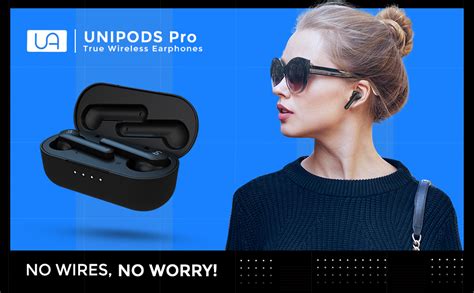 UNIGEN UNIPODS Pro True Wireless in Ear Earphones with Mic for Phone ...
