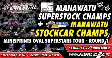 Manawatu Superstock & Stockcar Champs, 85 Cuba Street, Palmerston North ...