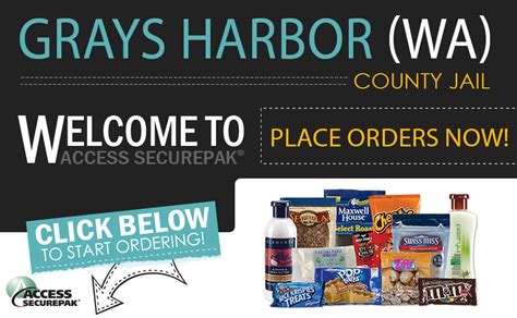 Access Securepak - Grays Harbor County Jail Package Program - WA - Welcome