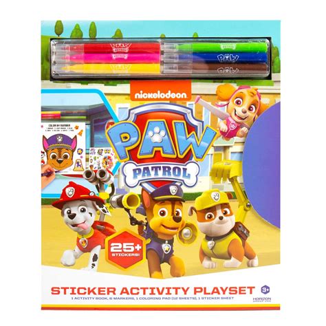 Paw Patrol Sticker Activity Playset