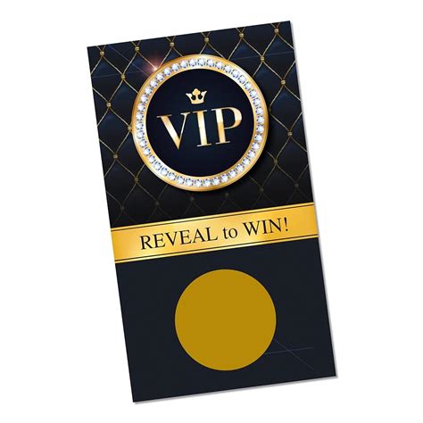 PROMO PRINTING GROUP, INC. VIP Scratch Off Cards 1 - India | Ubuy