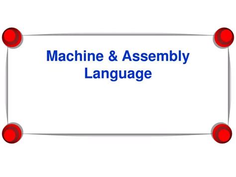 Image result for Machine Language Assembly Language Lecture PTT