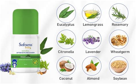 Softsens Baby Natural After Bite Recovery Roll on | Mosquito Repellent ...