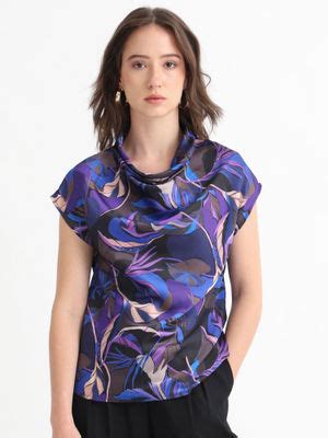 Buy Rareism Arturo Dark Blue Top Online