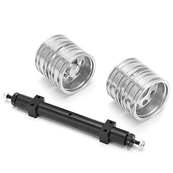 Trailer Axle Kit, Wind-Resistant Wheel Hub Bearing for 1/14 Tractor ...