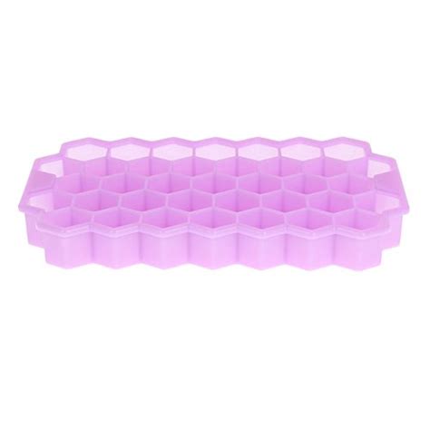 37 Grids Silicone Ice Cubes Tray Mold Honeycomb Ice Cream Maker Ice ...