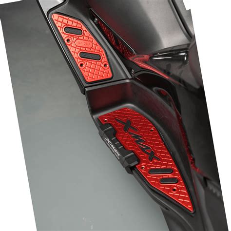 Almofadas para os pés da motocicleta para XMAX 300 dianteiro e traseiro ...