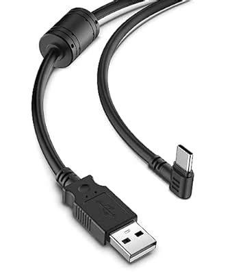 YQMAJIM Dash Cam Power Cord,(10Ft USB Type-C) Thicker USB C 90 Degree ...