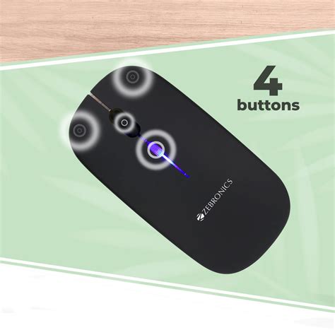 Zebronics Blanc Wireless Mouse